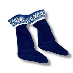 Hunter‎ Boot Socks Fair Isle Size Medium/Large Women's 8-10